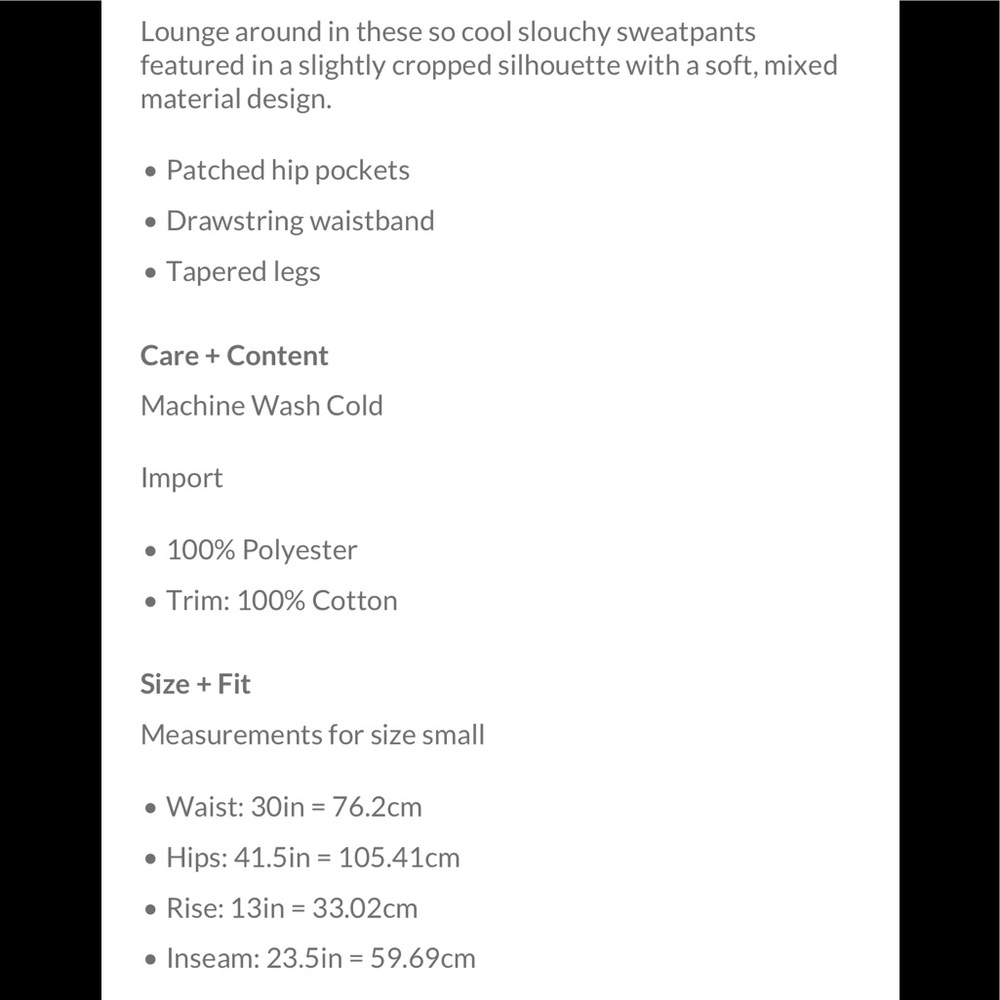 Free People Let It Go Sweatpants - Picture 10 of 10